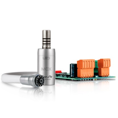 Микромотор DMCX LED - встраиваемая система для одного микромотора со светодиодной подсветкой, с преобразователем, Bien-Air / Швецария