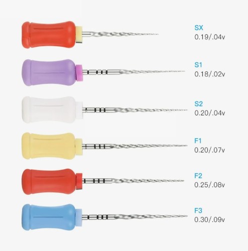 Протейпер ручной F2 /31мм (6 шт.), (Dentsply)