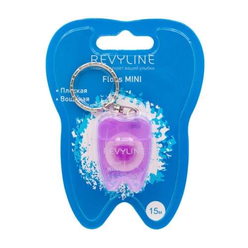 Revyline Floss Mini - зубная нить вощеная, нейлон (15м), Revyline / Россия